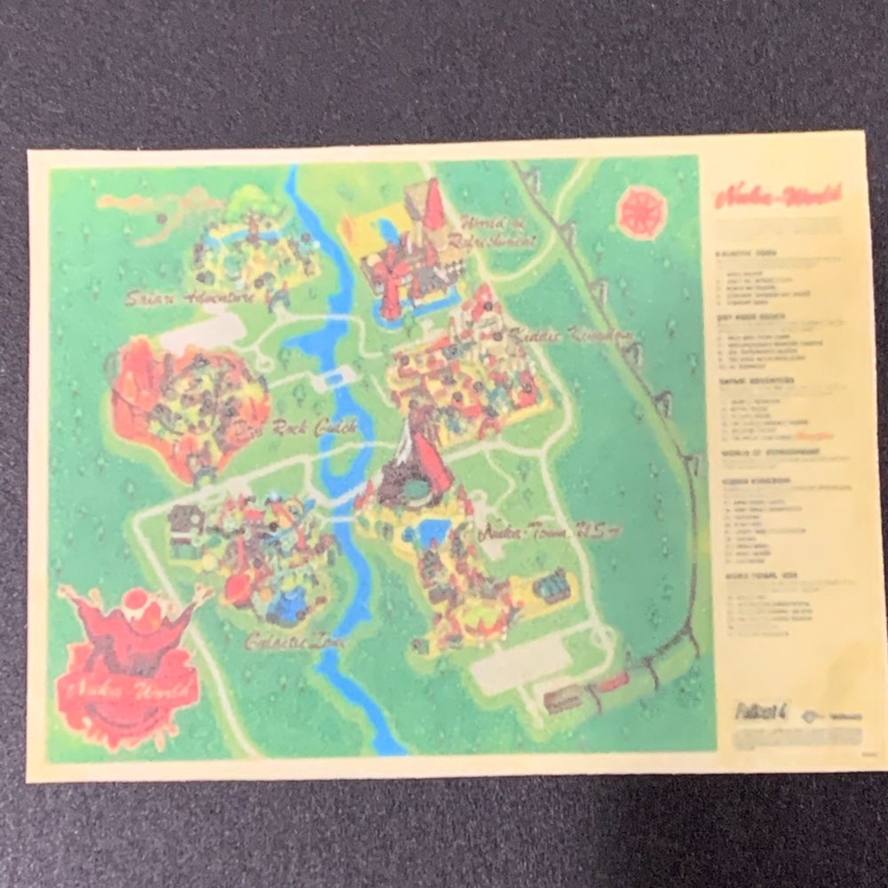 Fallout Nuka Cola Dark Cap Pin - Picture 2 of 2